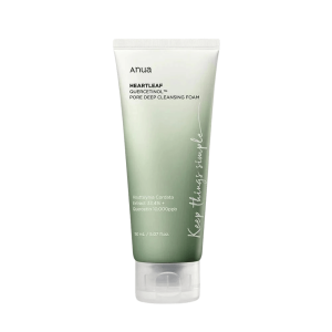 ANUA - Heartleaf Quercetinol Pore Deep Cleansing Foam 150 ML | Limpiador Profundo Para Poros